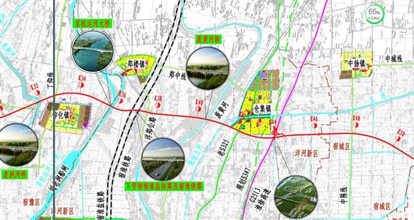 宿迁268省道规划图图片